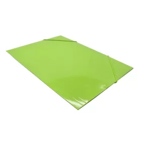  Gumis mappa A4, 300g. karton sarok gumírozással Bluering®, zöld