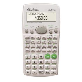   VICTORIA OFFICE Számológép, tudományos, 283 funkció, VICTORIA OFFICE, "GVT-736", fehér