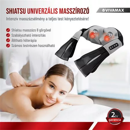 VIVAMAX Shiatsu univerzális masszírozó