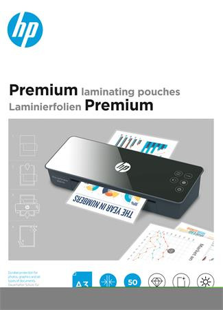 HP Meleglamináló fólia, 125 mikron, A3, fényes, 50 db, HP "Premium"