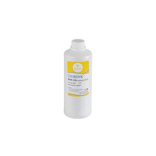 Utángyártott Ink Hp Universal dye yellow 1l ORINK