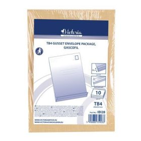   VICTORIA PAPER Redős-talpas tasak csomag, TB4, szilikonos, 50 mm talp, VICTORIA PAPER, barna gascofil