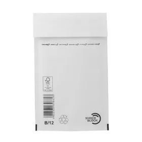   VICTORIA PAPER Légpárnás tasak, 140x225 mm külméret, 120x215 mm belméret, VICTORIA PAPER, "W2", fehér