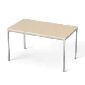   MAYAH Általános asztal fémlábbal, 75x130 cm, MAYAH "Freedom SV-38", juhar