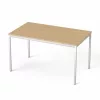 MAYAH Általános asztal fémlábbal, 75x130 cm, MAYAH "Freedom SV-38", kőris