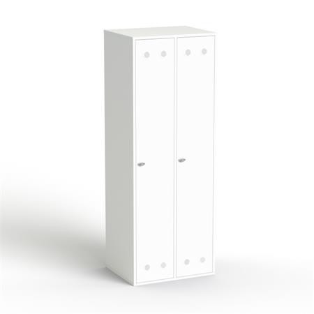 MAYAH Öltözőszekrény magas, MAYAH "Freedom SV-310", fehér