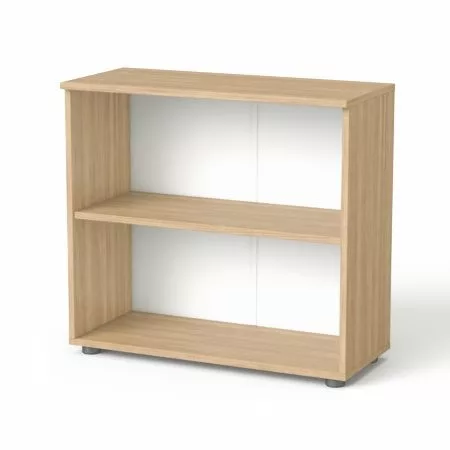 MAYAH Szekrény, 2 rendező magas, nyitott, polcokkal, MAYAH "Freedom SV-11", kőris