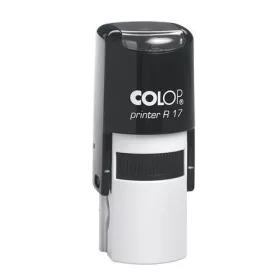   COLOP Bélyegző, kör, COLOP " Printer R 17", kék párna