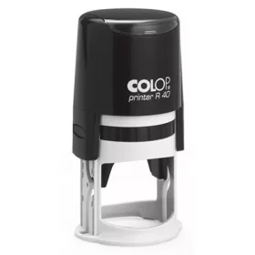  COLOP Bélyegző, kör, COLOP "Printer R 40", fekete cserepárnával
