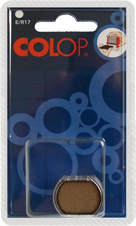 COLOP Bélyegző cserepárna, 2 db/bliszter, COLOP "E/R17", natúr