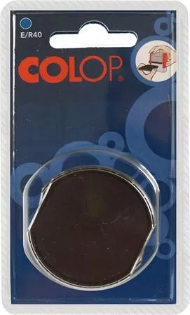 COLOP Bélyegző cserepárna, 2 db/bliszter, COLOP "E/R 40", kék