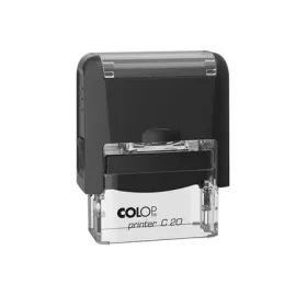  COLOP Bélyegző, COLOP "Printer C 20", fekete cserepárnával