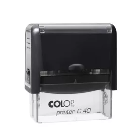   COLOP Bélyegző, COLOP "Printer C 40", fekete cserepárnával