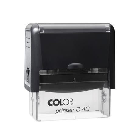 COLOP Bélyegző, COLOP "Printer C 40", kék cserepárnával