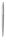 PARKER Golyóstoll, 0,7 mm, nyomógombos, ezüst színű klip, rozsdam. acél tolltest, PARKER "Royal Jotter", kék