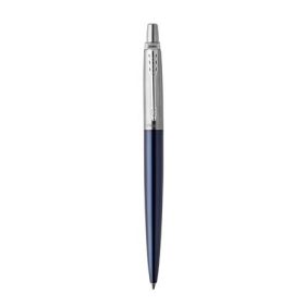   PARKER Golyóstoll, 0,7 mm, ezüst színű klip, royal kék tolltest, PARKER, "Royal Jotter", kék