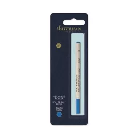 WATERMAN Rollertoll betét, 0,5 mm, F, WATERMAN, kék