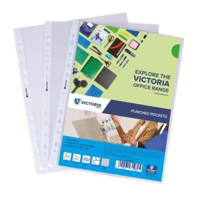   VICTORIA OFFICE Genotherm, lefűzhető, A4, 40 mikron, narancsos felület, VICTORIA OFFICE