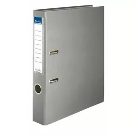   VICTORIA OFFICE Iratrendező, 50 mm, A4, PP/karton, VICTORIA OFFICE, "Basic", szürke