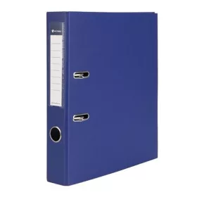   VICTORIA OFFICE Iratrendező, 50 mm, A4, PP/karton, VICTORIA OFFICE, "Basic", tengerészkék