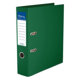   VICTORIA OFFICE Iratrendező, 75 mm, A4, PP/PP, élvédő sínnel, VICTORIA OFFICE, "Premium", zöld