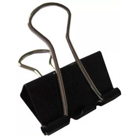 Bindercsipesz OfficeArt 51 mm fekete 12 db/doboz