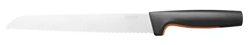 FISKARS Kenyérvágókés, 21 cm, FISKARS "Functional Form" fekete