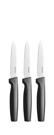 FISKARS Késkészlet, általános, 11 cm, FISKARS "Functional Form" fekete