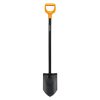FISKARS Ásó, hegyes, FISKARS "Solid", fekete