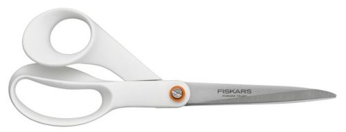 FISKARS Olló, általános, 21 cm, FISKARS "Functional Form", fehér