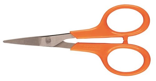 FISKARS Kézimunka olló, 10 cm, FISKARS "Classic", narancssárga