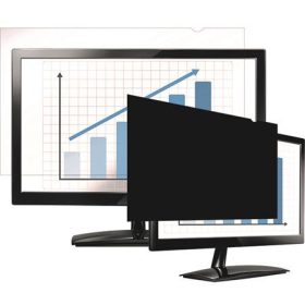   FELLOWES Monitorszűrő, betekintésvédelemmel, 527x297 mm, 23,8", 16:9, FELLOWES "PrivaScreen™", fekete