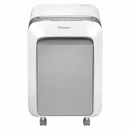 FELLOWES Iratmegsemmisítő, mikrokonfetti, 14 lap, FELLOWES "Powershred LX211", fehér