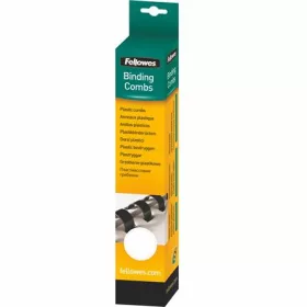   FELLOWES Spirál, műanyag, 16 mm, 101-120 lap, FELLOWES, 25 db, fehér