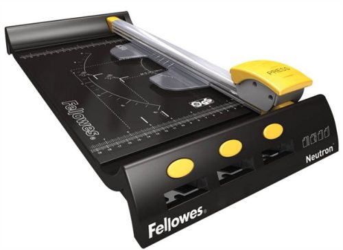 FELLOWES Vágógép, görgős, A4, 10 lap, FELLOWES "Neutron"