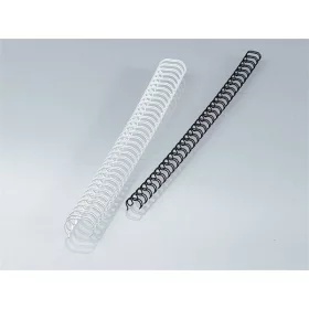   FELLOWES Spirál, fém, 3:1, 14 mm, 101-120 lap, FELLOWES, ezüst
