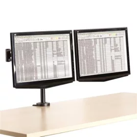   FELLOWES Monitortartó kar, kettő monitorhoz, FELLOWES "Vista™"