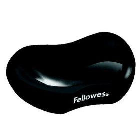   FELLOWES Csuklótámasz, mini, géltöltésű, FELLOWES "Crystal™ Gel", fekete