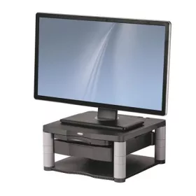   FELLOWES Monitorállvány, FELLOWES, "Premium Plus™", grafitszürke
