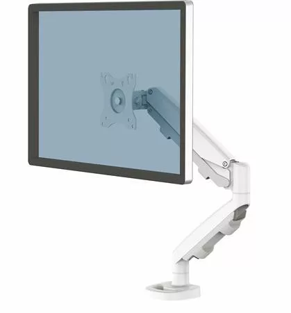 FELLOWES Monitortartó kar, egy monitorhoz, FELLOWES "Eppa™  "Single", fehér