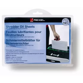 REXEL Olajozó lap iratmegsemmisítőhöz, A5, 12 db, REXEL