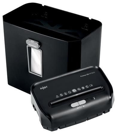 REXEL Iratmegsemmisítő, csík, 8 lap, REXEL "ProMax QS PRS812"