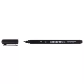 KORES Alkoholos marker, CD/DVD, 1 mm, KORES, fekete