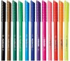 KORES Filctoll készlet, kimosható, KORES "Korellos", 12 különböző szín