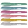 KORES Szövegkiemelő készlet, 3-5 mm, KORES "Glitter", 6 különböző csillámos szín
