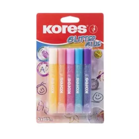 KORES Csillámos ragasztó, pasztell, KORES