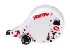 KORES Hibajavító roller, 4,2 mm x 8 m, KORES "Scooter Black&White", vegyes