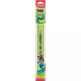   MAPED Vonalzó, műanyag, törhetetlen, 30 cm, MAPED "Twist'n Flex"