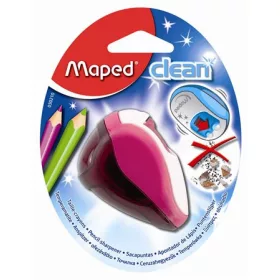   MAPED Hegyező, kétlyukú, tartályos, MAPED "Clean", vegyes színek