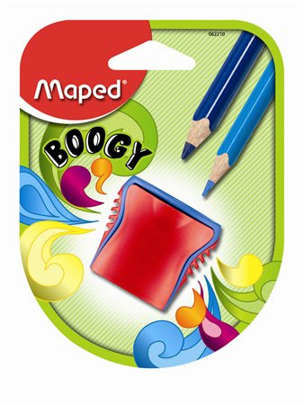 MAPED Hegyező, kétlyukú, tartályos, MAPED "Boogy", vegyes színek